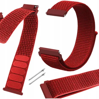 Řemínek na hodinky Řemínek ChronSmarta pro Garmin 20mm, červený