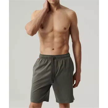 Pánské pyžamo Atlantic NMB-039 S-2XL pánské pyžamové šortky tmavě béžová L