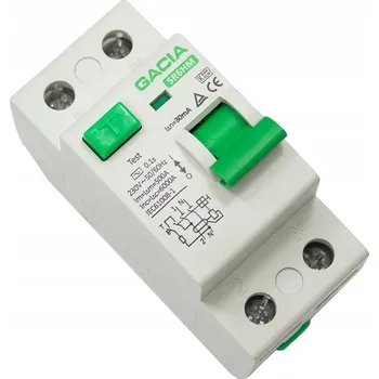 Proudový chránič PROUDOVÝ CHRÁNIČ 25A 2P 30mA typ A GACIA