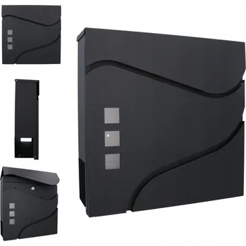 Poštovní schránka Poštovní schránka Křeček černá