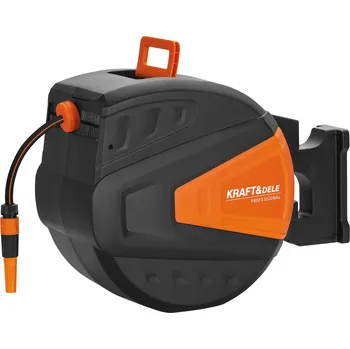 Zahradní hadice Zahradní hadice 40m+2m 1/2" na samonavíjecím bubnu, Kraft&Dele KD2155