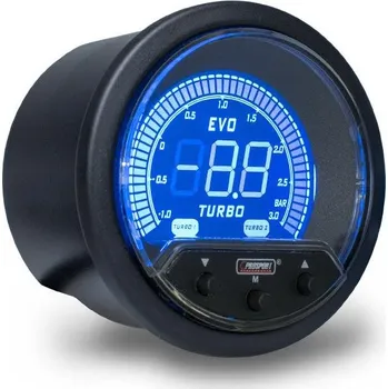 Prosport Performance Přídavný budík řady EVO, měřená hodnota elektronický boost controller
