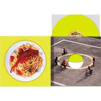Hudba LE SSERAFIM: 1st Single Album 'SPAGHETTI' Vinyl: NEON YELLOW Ver.