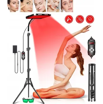 Bezpečnostní kamera TERAPEUTICKÁ LAMPA S INFRAČERVENÝM ZÁŘENÍM s ČASOVAČEM, 96 LED, 12V 30W