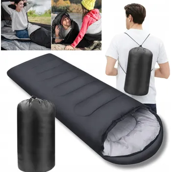 Spacák SPACÍ PYTEL TURISTICKÝ VOJENSKÝ DEKA KAPUCE TEPLÝ OBAL ZIMNÍ 210X75CM