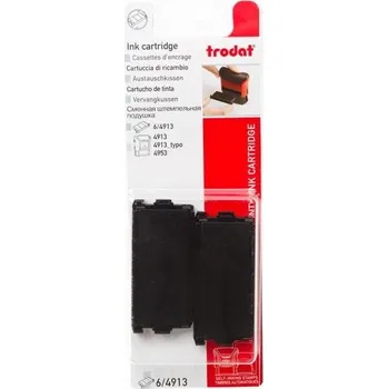 Razítko TRODAT polštářek pro PRINTY 4912, černý - 2 ks