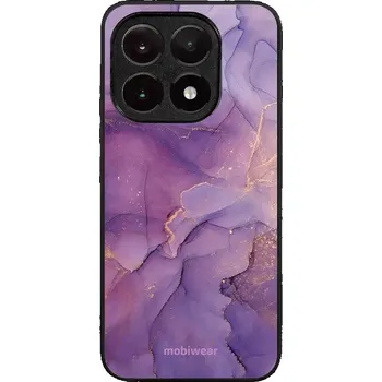 Mobiwear Glossy lesklé pouzdro na Xiaomi 15T fialový mramor