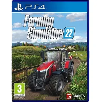 Hra pro PlayStation 4 Farming Simulator 22 na PS4 i PS5 symulator farmy PlayStation 4 (PS4) krabicová verze