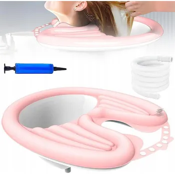 SKLÁDACÍ UMYVADLO NA MYTÍ VLASŮ PŘENOSNÉ NAFUKOVACÍ UMYVADLO NA VLASY