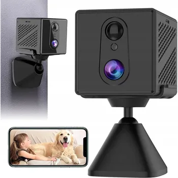 MINI ŠPIÓNÍ KAMERA SMART DETEKCE SKRYTÁ KAMERA MALÁ WIFI 2K + DRŽÁK