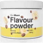 GymBeam Flavour powder banán s čokoládovými lupínky 250 g