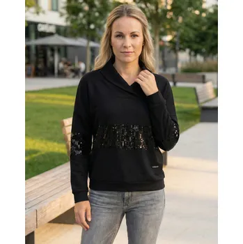 Dámská mikina Dámská mikina KIXMI RANDY ČERNÁ L