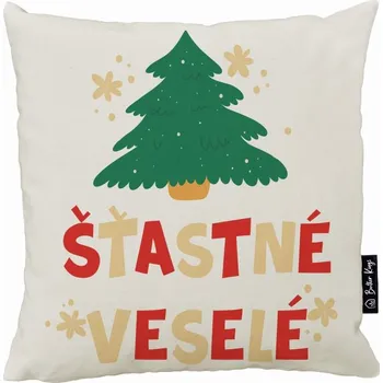 Povlečení Butter Kings Povlak na polštář Christmas and colours 2