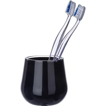 Držák na kartáček WENKO MONACO - Kelímek na kartáčky, černý