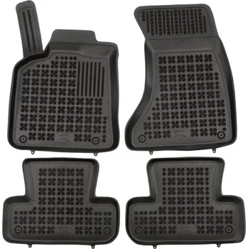 autokoberec Rezaw-Plast gumové koberečky černé s vyšším okrajem Audi Q5, 08- sada 4 ks