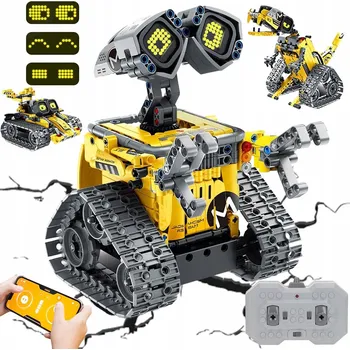 ostatní stavebnice ROBOT STAVEBNICE 3V1 PRO DĚTI DÁLKOVÉ OVLÁDÁNÍ 435 DÍLKŮ