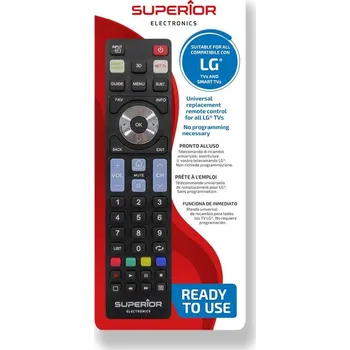 vypínač Dálkový Ovladač Superior Electronics SUPTRB007 černý