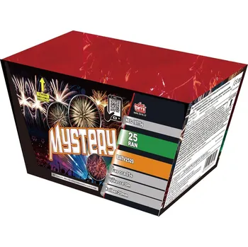 Ohňostroj - baterie výmetnic mystery 25 ran