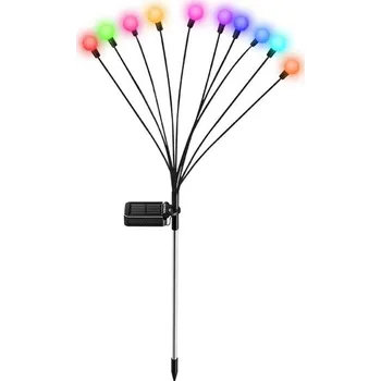 Žárovka Bezdoteku Ledsolar venkovní Světluška multicolor 2 ks