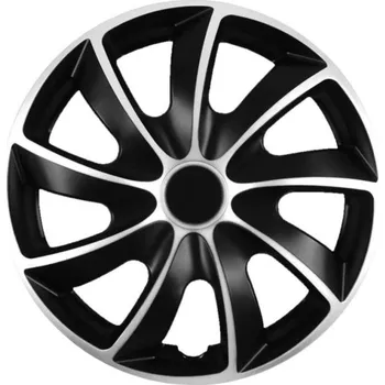 Disk Compass sada krytů kol 15'' Quad Bicolor, černo-stříbrné