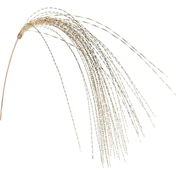 LAALU Vánoční dekorace - květina, zlatá, 91 cm