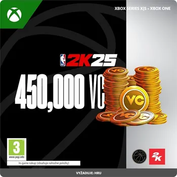 Hra NBA 2K25: 450,000 Virtual Currency Pack - Xbox Digital