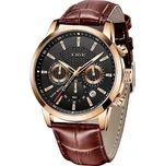 Lige Pánské hodinky - Zlato/Černá 9866-4 *