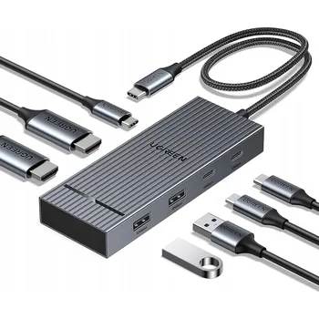 Dokovací stanice USB C 4K 60Hz HDMI UGREEN Revodok Pro 2102 10Gbps