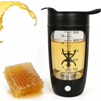 ELEKTRICKÝ SHAKER MIXÉR LAHEV NA PROTEINOVÉ KOKTEJLY 600 ML