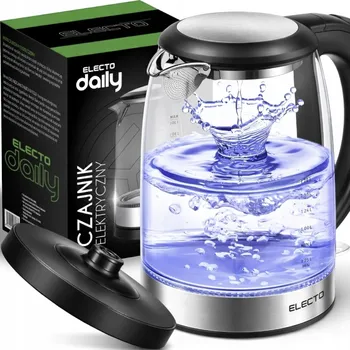 Rychlovarná konvice Rychlovarná konvice Electo skleněná 2200 W 1,8 l