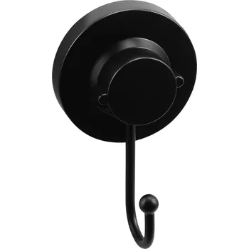 Držák na ručník CORNAT 3v1 Háček na ručníky jednoduchý, černý