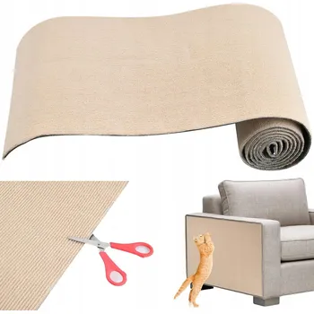 Samolepicí podložka na škrábání na pohovku pro kočky 40x300 odolná