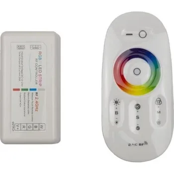 vypínač RF ovladač RGB+W pásku 216W s dotykovým dálkovým ovládáním