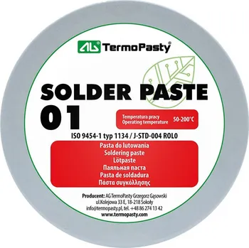 Páječka AG TermoPasty Pájecí pasta kalafunová 40 ml