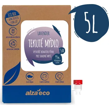 Péče o ruce AlzaEco Tekuté mýdlo Lavender 5 l