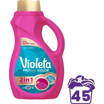 Prací prostředek VIOLETA Protect Color 2,7 l (45 praní)