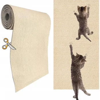 SAMOLEPICÍ škrabací podložka pro kočky, ochrana na nábytek, pohovka 40x300 cm