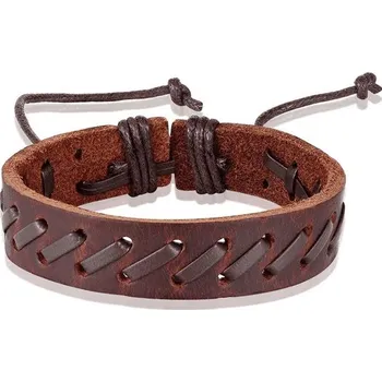 Náramek Predator Kožený náramek – hnědý SLPG2231-2