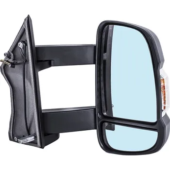 Auto-moto ACI zrcátko pro PEUGEOT Boxer 06- man. ovl. s blikačem (pro bílou žárovku) dlouhé rameno (190 mm) P