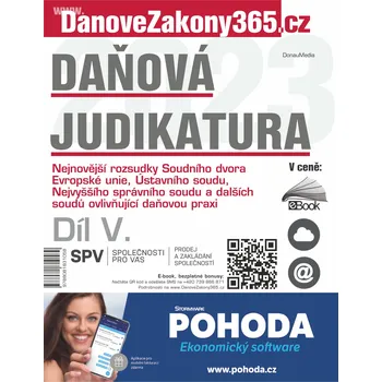 Kniha Daňová judikatura (V.) Ekniha