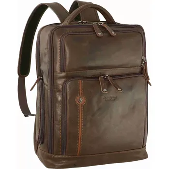 Městský batoh Batoh kožený BHPC Explore BH-385-25 hnědá 18 L