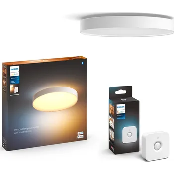 Osvětlení Philips Hue Enrave XL bílá + Philips Hue Motion Sensor