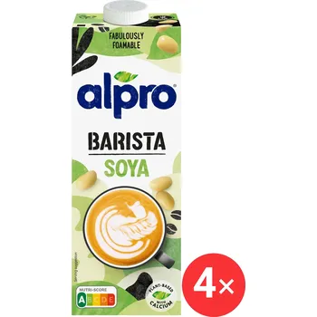 Nápoj pro sportovce Alpro Barista sójový nápoj 4 x 1l