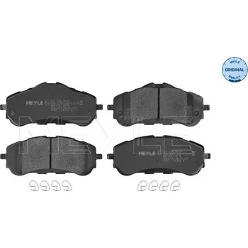 Brzdový systém MEYLE Brzdové destičky 025 258 9518