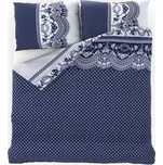 Kvalitex Canzone modré 220 × 200, 70 × 90 cm