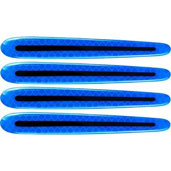 Samolepicí dekorace na vozidlo PREXIM samolepky na kliky dveří, reflexní modré