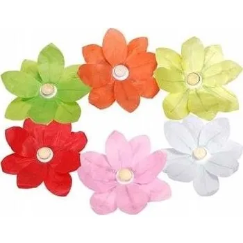 Party dekorace Plovoucí lampion štěstí - přání - 6ks/bal