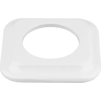 vypínač X-Site Retro rámeček keramika A100mm hranatý bílý