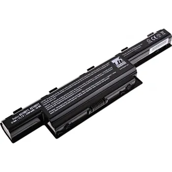 Baterie k notebooku T6 Power pro notebook Acer AS10D75, Li-Ion, 11,1 V, 5200 mAh (58 Wh), černá