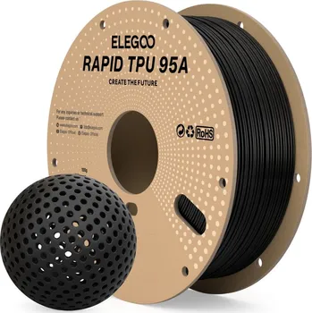 Filament ELEGOO Rapid TPU 95A Black / Černá 1KG - Filament